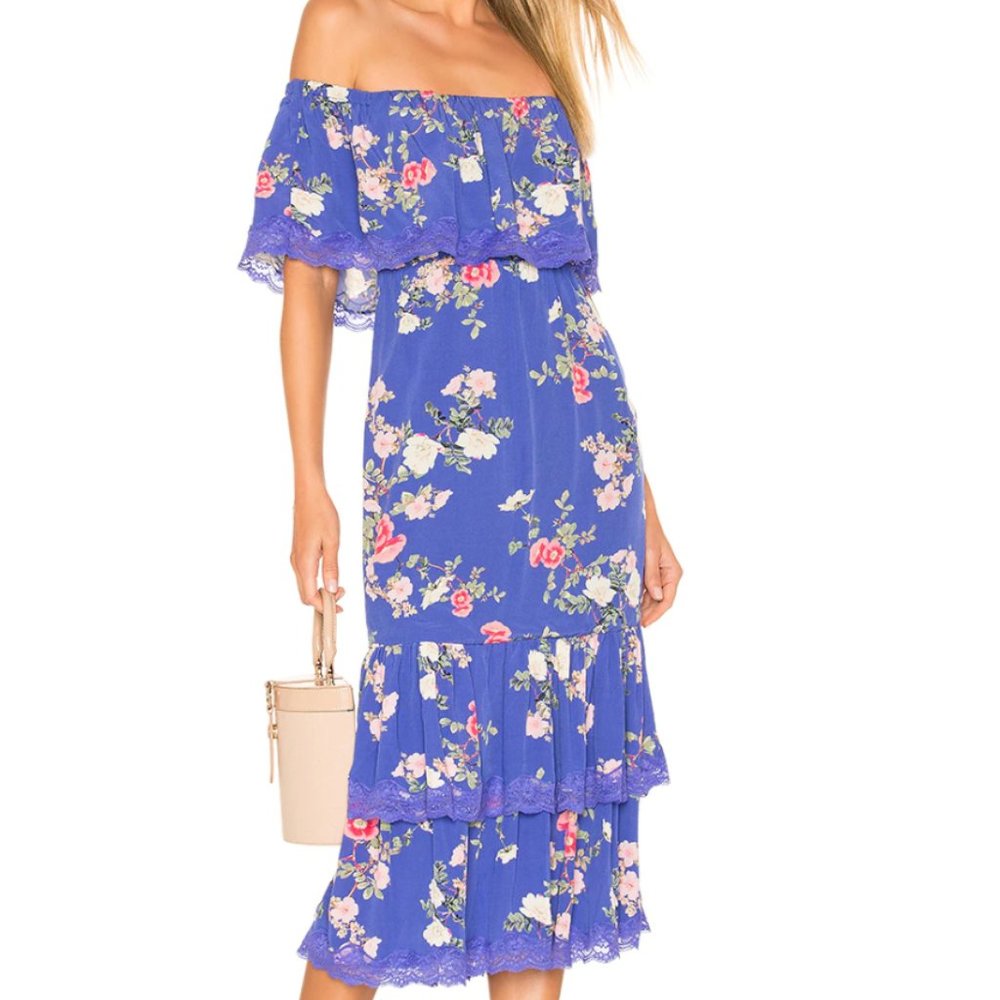 Lovers + Friends: Elouise Midi Dress